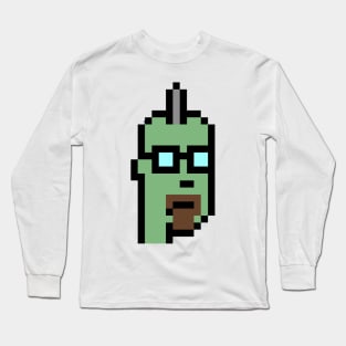 Nft Zombie CryptoPunk Long Sleeve T-Shirt